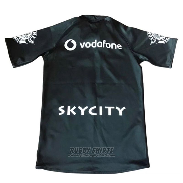 Shirt New Zealand Warriors Rugby 2011 Retro Black